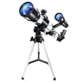 thumbnail image 2 of Telescopio astronómico de 70 Mm para principiantes Hugo Telescopio portátil Ajustable, 2 of 8
