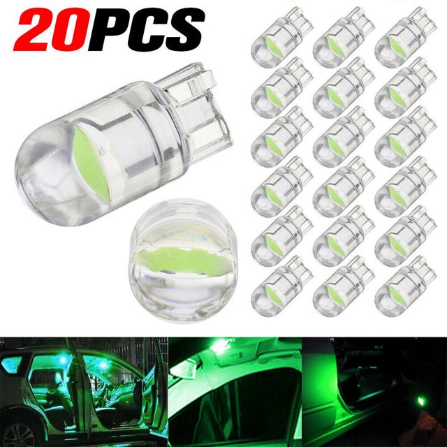 ER Car T10 LED COB Amber Wedge Interior Dome Lectura Mapa Bombilla brillar Electrónica