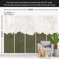 thumbnail image 3 of Surface Background Wallpaper Wall Mural - Olive Green And Grey, 3 of 5