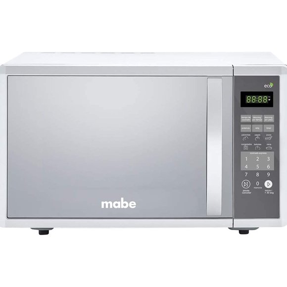 HORNO MICROONDAS MABE 1.1P3 Apertura de Manija Plata Acabado Espejo HMM//111SEJ