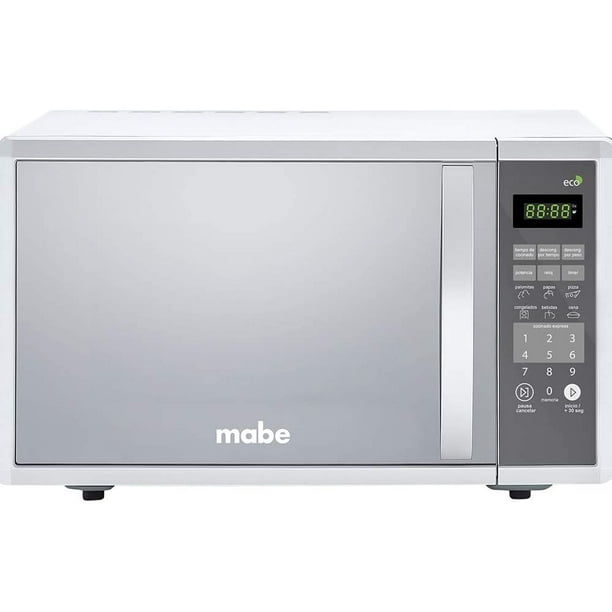 HORNO MICROONDAS MABE 1.1P3 Apertura de Manija Plata Acabado Espejo HMM//111SEJ