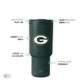 thumbnail image 2 of Vaso sencillo y moderno con licencia oficial de los Green Bay Packers de la NFL, 900 ml, 2 of 4