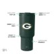 thumbnail image 2 of Vaso sencillo y moderno con licencia oficial de los Green Bay Packers de la NFL, 900 ml, 2 of 4