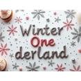 thumbnail image 4 of LUUFILx Winter Wonderland Birthday Backdrop Banner Background for Party Supplies Snowflake Decorations Photography Props Baby Showers Anniversary, 4 of 8
