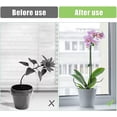 thumbnail image 2 of 10 Pack 10.6"H/27cm Flower Plant Stakes Sticks for Garden Single Stem Plant Support Phalaenopsis Orchid Flower Roses 6.7"H, 2 of 6