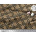 thumbnail image 3 of Soimoi Poly Georgette Fabric Check & Animal Skin Fabric Prints by Yard 52 Inch Wide, 3 of 3