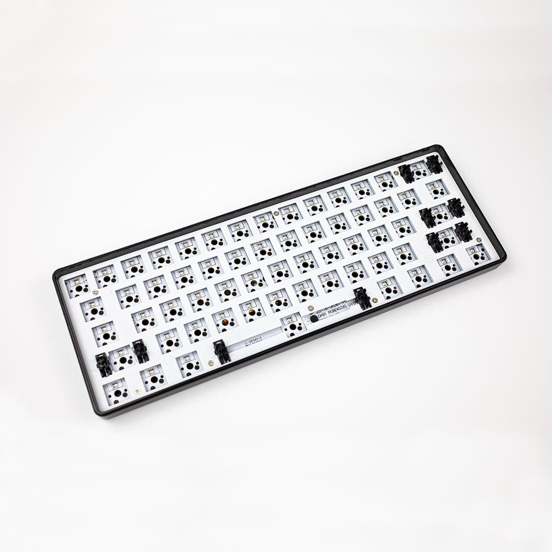 GK61xs Bluetooth RGB Keyboard Kit with Hotswap PCB | Double spacebar attachment