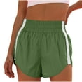 thumbnail image 2 of Itsame Summer Short Sweatpants Womens Sports Lanyard Shorts Fashionable Solid Color Tight Short Pants Green Size XL, 2 of 8