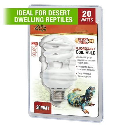 

Zilla Fluorescent Coil Bulb Desert 20 Watts