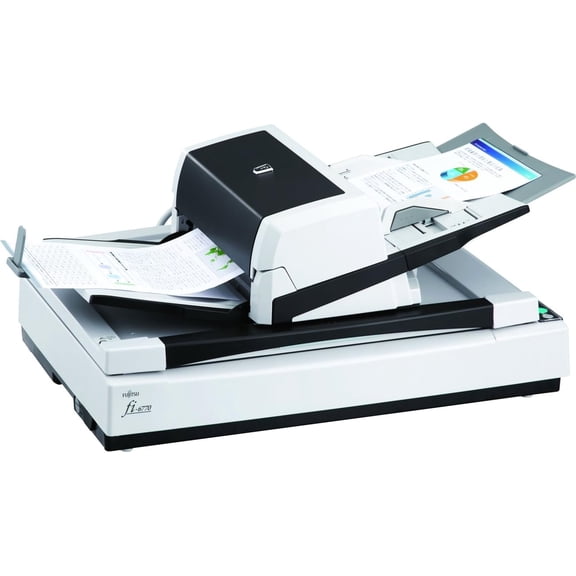 Restored Fujitsu FI-6770 Mono Duplex Sheetfed Scanner 70 PPM / 140 IPM, Ultra SCSI, A3, 600 dpi, TWAIN Compatible (P/N: PA03576-B005) (Refurbished)