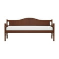 thumbnail image 2 of Woven Paths Staci Traditional Arched Beadboard Wood Twin Daybed, Cherry, 2 of 14