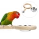 thumbnail image 4 of GOOHOCHY Percha para pájaros con comedero para pájaros, comedero para pájaros, jaula para loros, comedero de metal, 4 of 8