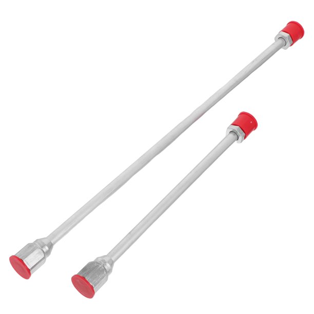Milisten 2Ud Extensión Para Pistola De Pintura Sin Aire Plata Con Mango Antideslizante Y Alcance Extendible