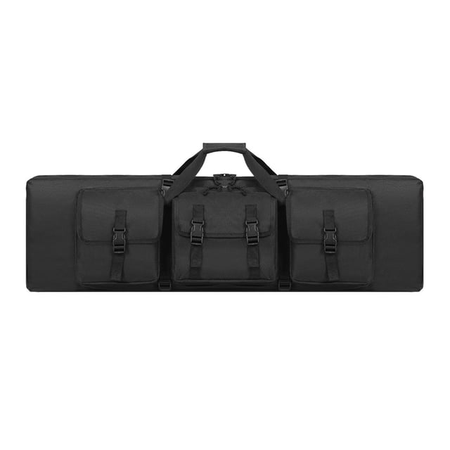 bolsa de almacenamiento Mochila doble larga para exteriores, mochila de protección suave para caza y tiro