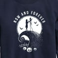 thumbnail image 3 of The Nightmare Before Christmas - Now And Forever - Youth Crewneck Fleece Sweatshirt, 3 of 5