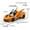 Orange, variant on 1:32 Scale Apollo EVO Car Toy Models Alloy Diecast Sports Cars Pull Back Sound Light 2 Doors Opened Racing Vehicles Gift for Kid