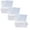 White 3PCS, variant on Large Disposable Face Towel, Facial Eye Nail Make Up Removing Cotton Tissue, Multipurpose Cotton Towel Tissue for Skin Care, Reusable Cotton Pads, Wet & Dry Use 500PCS