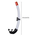 thumbnail image 3 of Todo el tubo de respiración húmedo Cómodo equipo de buceo con tubo de aire para nadar (blanco), 3 of 7