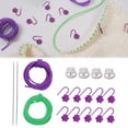 thumbnail image 1 of HUASHENG Holder Stopper Locks Bracelet Necklace Beading Jewelry Making Knitting Craft Stiches, 1 of 5