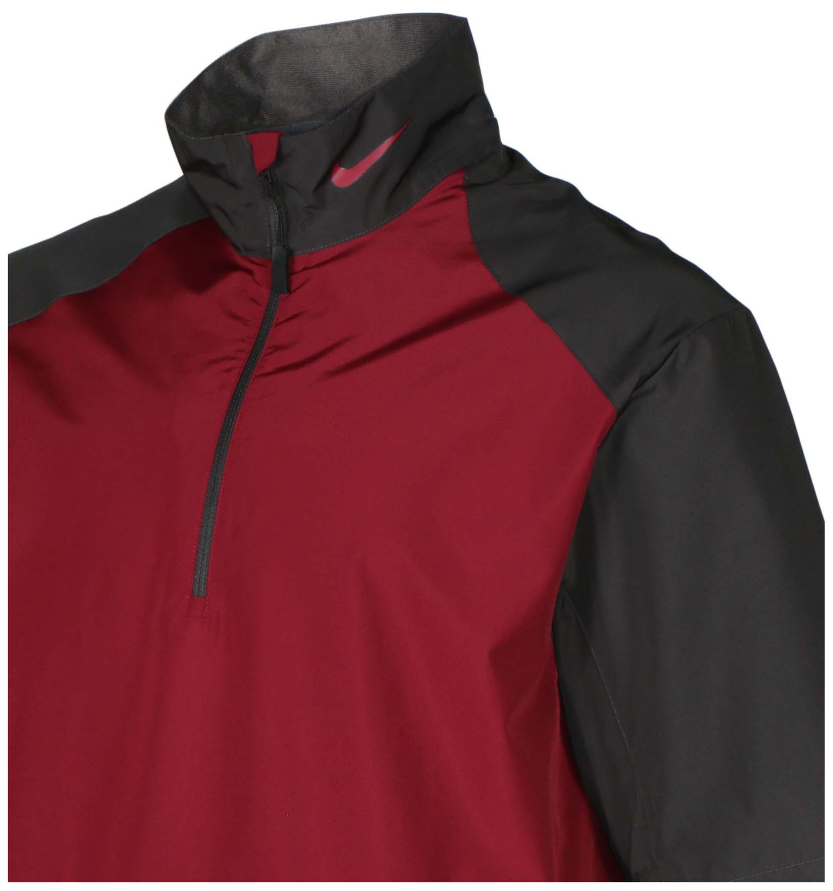 nike short sleeve pullover jacket