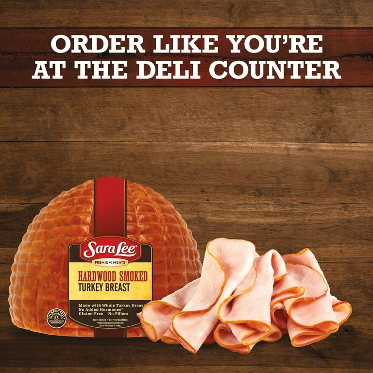 Sara Lee Premium Meats Hardwood Smoked Turkey Breast, Deli Sliced