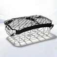 thumbnail image 1 of Colaxi Bicycle Front Cargo Rack Sundries Organizer Practical Durability Versatile Carrier Sturdy Premium Easy to Install Bike Basket Silver Style A, 1 of 8