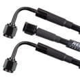 thumbnail image 1 of Red Horse Performance RHP3392-03-24 Straight -3 to 90 deg -3 24 in. Pre -Assembled Brake Line, Black, 1 of 1