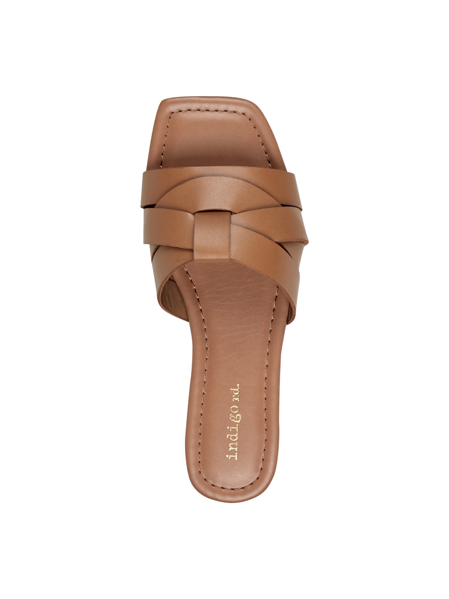 indigo rd Women's Flyta Slide On Flat Sandal