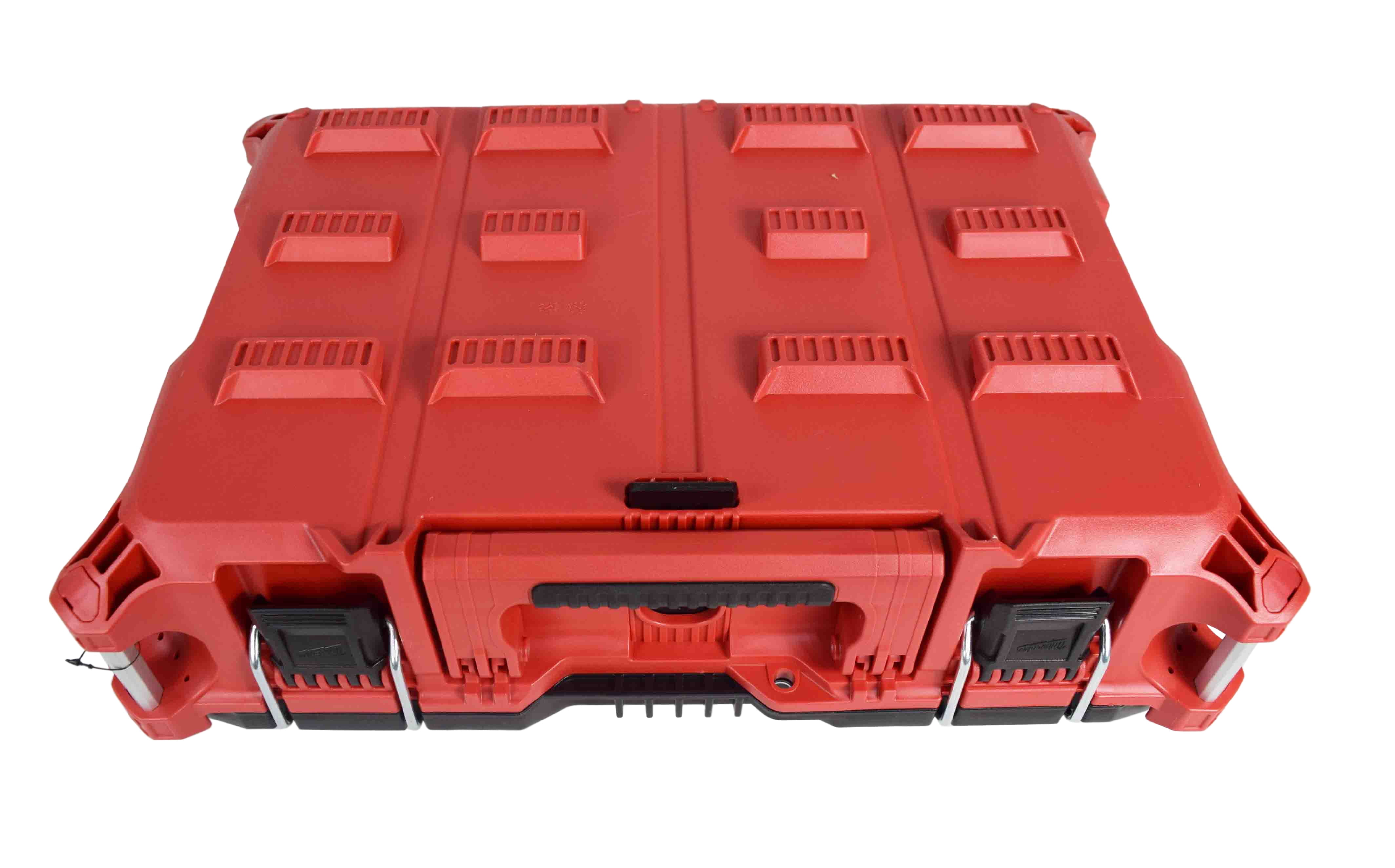 Milwaukee PACKOUT 22 in Medium Modular Tool Box (48-22-8424) – 75 lb Capacity, IP65 Weather Seal, Metal Reinforced Corners