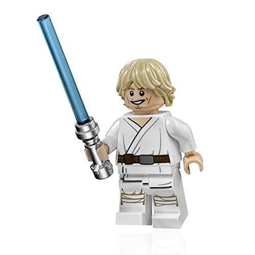 LEGO Star Wars Luke Skywalker Minifigure with Lightsaber Building