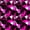 Magenta Black Silver, variant on Castle Fairy Futuristic Cubes Triangle Facet Twin Sheets 3pcs,Abstract Polygon Bedding,Black Silver Gray,1 Flat Sheet, 1 Fitted Sheet and 1 Pillowcase