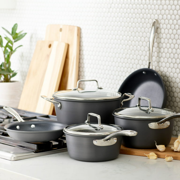 8 pcs cookware set Gourmet Stainless Steel - Gourmet - Cookware