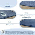 thumbnail image 7 of Teler Baby Play Mat, 59"x79" Memory Foam Area Rug – 1.2" Thick Playpen Mat for Toddlers and Children, Yoga Mat, Exercise Pad Mat, Carpet (Navy Blue), 7 of 7