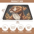 thumbnail image 4 of WOBOGO Brown Pit Bull Illustration Baby Playmats Extra Large Waterproof Rollable Activity Pads for Toddlers 50×50inch, 4 of 7