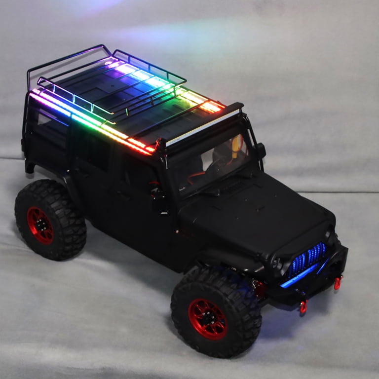 Barre lumineuse LED en métal avec 36 lumières pour 1 10 Traxxas