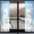 thumbnail image 2 of YAZAOO Curtains 110/118 Inch Long French Curtains Playful Dreamer Print For Farmhouse Bedroom Curtains Window Curtain Set 2, 2 of 4