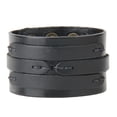 thumbnail image 4 of Pulseras Anchas de cuero Ajustables jinwen para hombres y Mujeres, 4 of 8