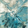 thumbnail image 2 of Mercado, M. 20x20 Gold Ornate Wood Framed with Double Matting Museum Art Print Titled - The Teal Sea, 2 of 4
