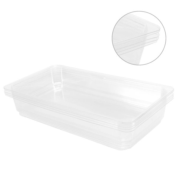 Bandeja De Plántulas, Bandeja De Cultivo De Plantas Herramienta De Propagación De Plántulas De Plástico Kits De Bandejas De Semillas Transparente Para Pasto De Trigo Para ANGGREK Otros