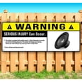 thumbnail image 1 of Subwoofer Warning Customizable 13 oz Banner Heavy-Duty Vinyl Single-Sided With Metal Grommets, 1 of 4