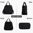thumbnail image 2 of LHSHID Nylon Hobo Bag 2.0 Crossbody Bag for Women Large Capacity Gym Bag Work Bag Nylon Tote Handbag Sports, 2 of 6