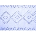 thumbnail image 1 of Ahgly Company Machine Washable Indoor Rectangle Solid Blue Modern Area Rugs, 7' x 10', 1 of 4