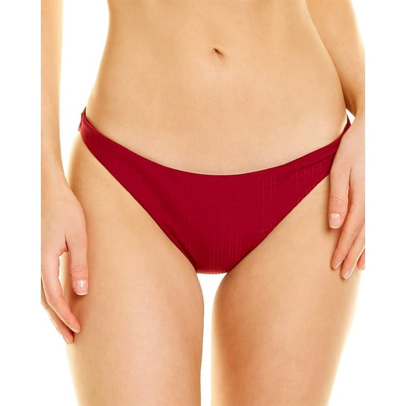 L*Space Womens Camacho Bikini Bottom, M, Red
