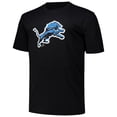 thumbnail image 2 of Men's Fanatics Black Detroit Lions Big & Tall Midnight Mascot T-Shirt, 2 of 3
