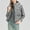 #JIE Gray, variant on Aloohaidyvio Womens Puffer Vest Winter Sleeveless Warm Bubble Quilted Hoodie Cropped Puffy Vests