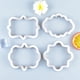 thumbnail image 4 of Naiovety Paquete de 4 moldes para pasteles, DIY, para estudiantes profesionales, para el hogar, cocina, restaurante, panadería, hornear, molde Herramientas y accesorios para hornear Blanco NO1, 4 of 6