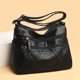 thumbnail image 3 of Bolsos cruzados de cuero PU para mujer bandoleras simples de Color Ehuebsd sólido de verano tendencia 2020, 3 of 9