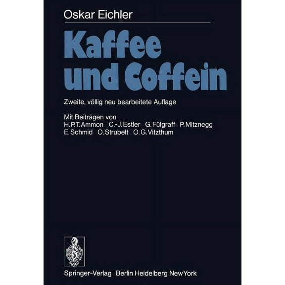 Kaffee Und Coffein, (Paperback)