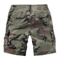 TRGPSG Men's Camo MultiPocket Relaxed Fit Casual Shorts,Outdoor