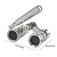 thumbnail image 2 of 3x 25 Opera Glasses With Retractable Handle Theater Binoculars Unisex Gift, 2 of 4